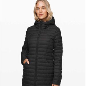 NWT Lululemon Pack it Down Jacket *Long Size 6 black